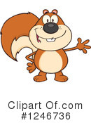 Squirrel Clipart #1246736 by Hit Toon