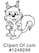 Squirrel Clipart #1248298 by dero