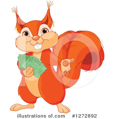 Squirrel Clipart #1272892 by Pushkin