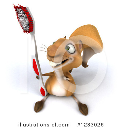 Royalty-Free (RF) Squirrel Clipart Illustration by Julos - Stock Sample #1283026