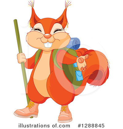 Squirrel Clipart #1288845 by Pushkin