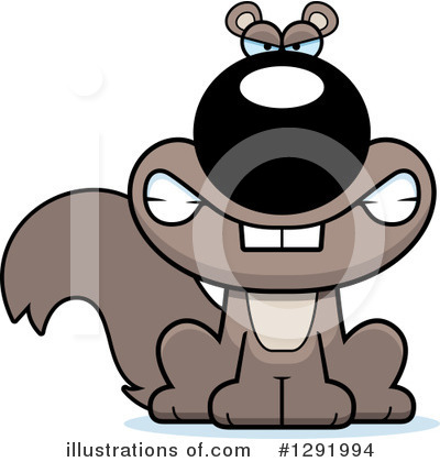 Royalty-Free (RF) Squirrel Clipart Illustration by Cory Thoman - Stock Sample #1291994