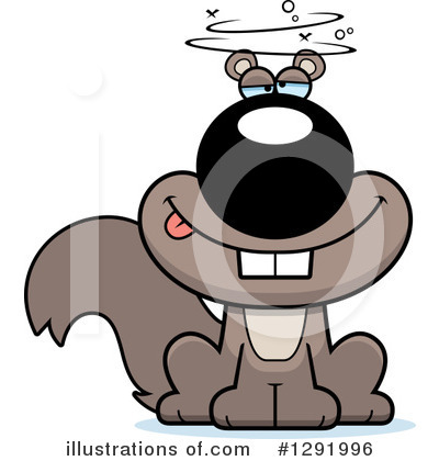 Royalty-Free (RF) Squirrel Clipart Illustration by Cory Thoman - Stock Sample #1291996