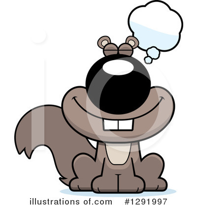 Royalty-Free (RF) Squirrel Clipart Illustration by Cory Thoman - Stock Sample #1291997