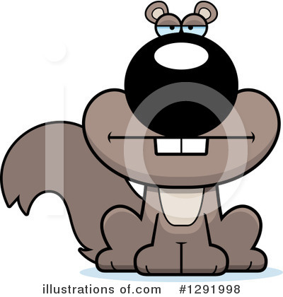 Royalty-Free (RF) Squirrel Clipart Illustration by Cory Thoman - Stock Sample #1291998