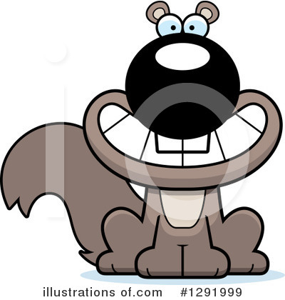 Royalty-Free (RF) Squirrel Clipart Illustration by Cory Thoman - Stock Sample #1291999