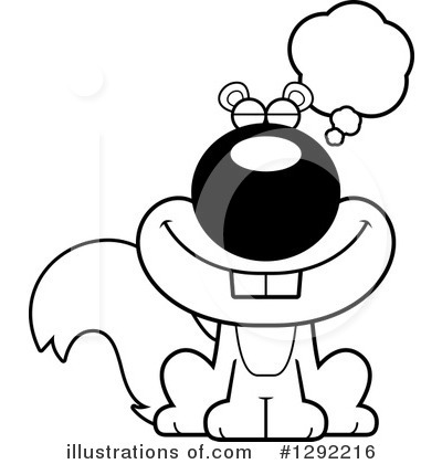 Royalty-Free (RF) Squirrel Clipart Illustration by Cory Thoman - Stock Sample #1292216