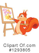 Squirrel Clipart #1293805 by Pushkin