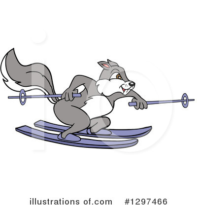 Squirrel Clipart #1297466 by LaffToon
