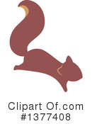 Squirrel Clipart #1377408 by Cherie Reve
