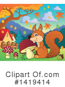 Squirrel Clipart #1419414 by visekart