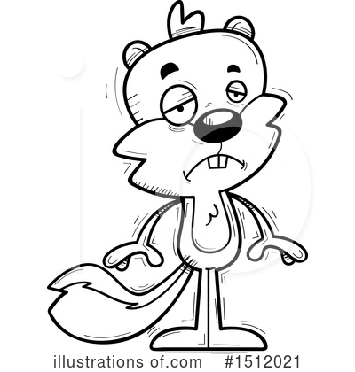 Royalty-Free (RF) Squirrel Clipart Illustration by Cory Thoman - Stock Sample #1512021