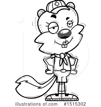 Royalty-Free (RF) Squirrel Clipart Illustration by Cory Thoman - Stock Sample #1515302