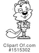 Squirrel Clipart #1515302 by Cory Thoman