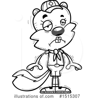 Royalty-Free (RF) Squirrel Clipart Illustration by Cory Thoman - Stock Sample #1515307