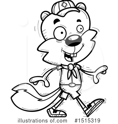 Royalty-Free (RF) Squirrel Clipart Illustration by Cory Thoman - Stock Sample #1515319