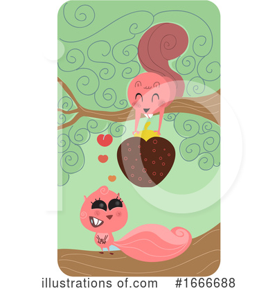 Squirrel Clipart #1666688 by Morphart Creations