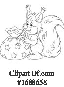 Squirrel Clipart #1688658 by Alex Bannykh