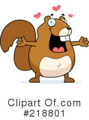 Squirrel Clipart #218801 by Cory Thoman