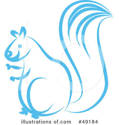 Royalty-Free (RF) Squirrel Clipart Illustration by Prawny - Stock Sample #49184