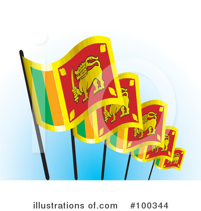 Royalty-Free (RF) Sri Lanka Clipart Illustration by Lal Perera - Stock Sample #100344