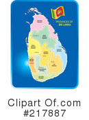 Sri Lanka Clipart #217887 by Lal Perera