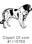St Bernard Clipart #1115759 by Prawny Vintage
