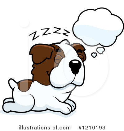 St Bernard Clipart #1210193 by Cory Thoman