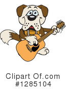 St Bernard Clipart #1285104 by Dennis Holmes Designs