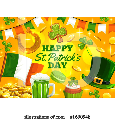 Royalty-Free (RF) St Paddys Day Clipart Illustration by Vector Tradition SM - Stock Sample #1690948
