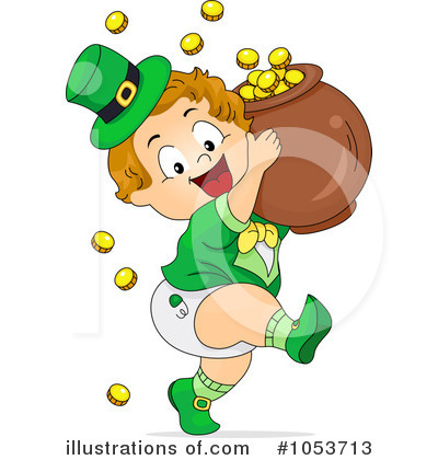 Royalty-Free (RF) St Patricks Day Clipart Illustration by BNP Design Studio - Stock Sample #1053713