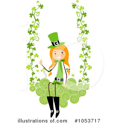 Royalty-Free (RF) St Patricks Day Clipart Illustration by BNP Design Studio - Stock Sample #1053717