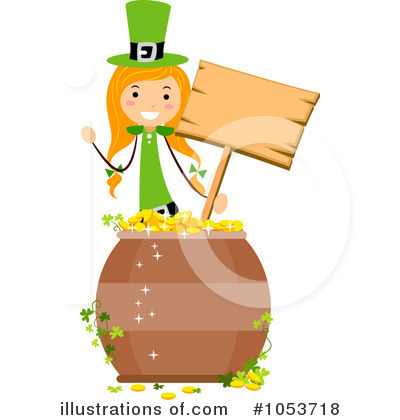 Royalty-Free (RF) St Patricks Day Clipart Illustration by BNP Design Studio - Stock Sample #1053718