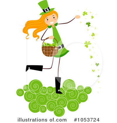 Royalty-Free (RF) St Patricks Day Clipart Illustration by BNP Design Studio - Stock Sample #1053724