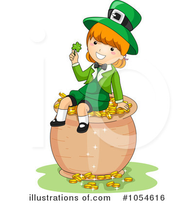 Royalty-Free (RF) St Patricks Day Clipart Illustration by BNP Design Studio - Stock Sample #1054616