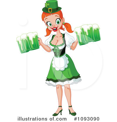 Royalty-Free (RF) St Patricks Day Clipart Illustration by yayayoyo - Stock Sample #1093090