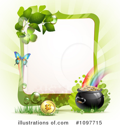 Royalty-Free (RF) St Patricks Day Clipart Illustration by merlinul - Stock Sample #1097715