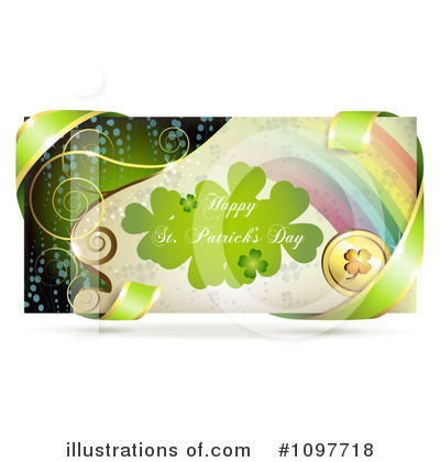 Royalty-Free (RF) St Patricks Day Clipart Illustration by merlinul - Stock Sample #1097718