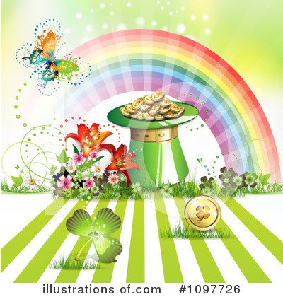 Pot Of Gold Clipart #1097726 by merlinul