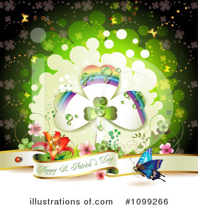 Royalty-Free (RF) St Patricks Day Clipart Illustration by merlinul - Stock Sample #1099266