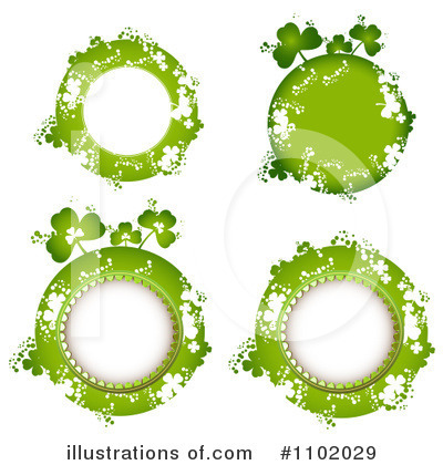 Royalty-Free (RF) St Patricks Day Clipart Illustration by merlinul - Stock Sample #1102029