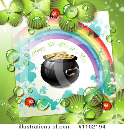 Royalty-Free (RF) St Patricks Day Clipart Illustration by merlinul - Stock Sample #1102194
