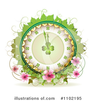 Clovers Clipart #1102195 by merlinul
