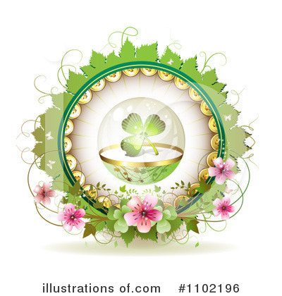 Royalty-Free (RF) St Patricks Day Clipart Illustration by merlinul - Stock Sample #1102196