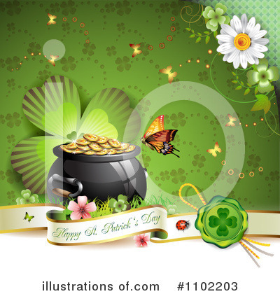 Pot Of Gold Clipart #1102203 by merlinul