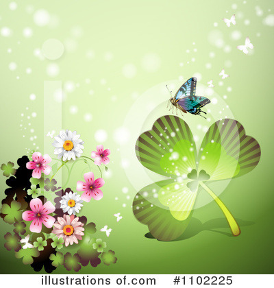 Royalty-Free (RF) St Patricks Day Clipart Illustration by merlinul - Stock Sample #1102225
