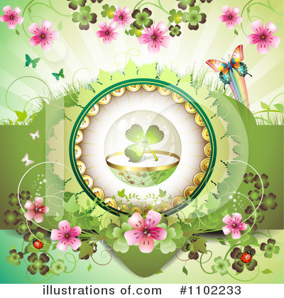 Royalty-Free (RF) St Patricks Day Clipart Illustration by merlinul - Stock Sample #1102233