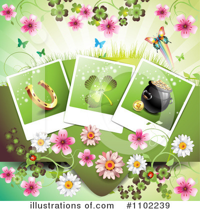 Royalty-Free (RF) St Patricks Day Clipart Illustration by merlinul - Stock Sample #1102239