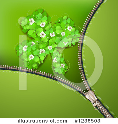 Royalty-Free (RF) St Patricks Day Clipart Illustration by merlinul - Stock Sample #1236503