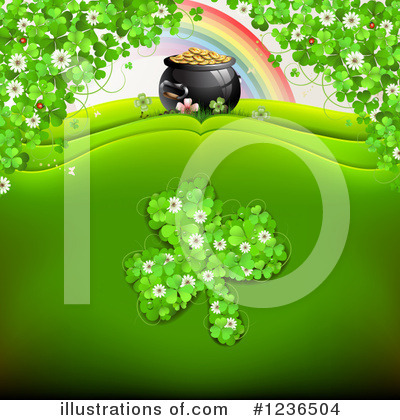 Royalty-Free (RF) St Patricks Day Clipart Illustration by merlinul - Stock Sample #1236504